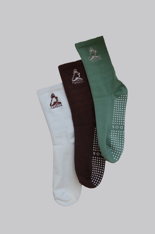 Pilates Club 3 Socks Set